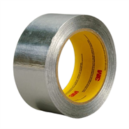 3M 438 Heavy Duty Aluminium Foil Tape 1In x 60Yd Roll