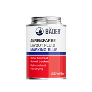 Lackfabrik Bader Blue Transparent Layout Fluid 237ml Can