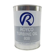 Royco 808 Synthetic Turbine Oil 1USQ Can *MIL-PRF-7808L Grade 3