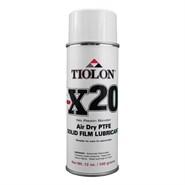 Tiodize Tiolon X20-A PTFE Dry Film Lubricant 12oz Aerosol
