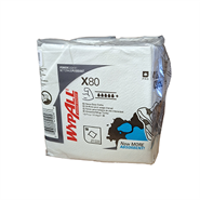 WypAll® 8388 X80 White Cloth 30.5cm x 31.8cm 50 Sheet Pack