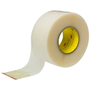 3M 8681HS Transparent Polyurethane Protective Tape 12in x 36Yd Roll (Non Skip Slit Liner)