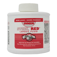 Dykem Steel Red Layout Fluid Bouteille