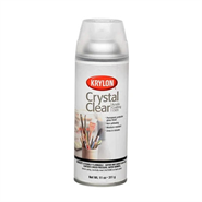 KRYLON CRYSTAL CLEAR ACRYLIC SPRAY PAINT CAN 1301 NICE SHAPE