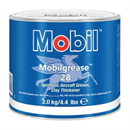 Mobil Grease 28 Synthetic Aviation Grease 2Kg Can *MIL-PRF-81322G *MIL-PRF-24508B