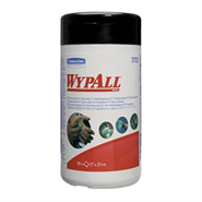 WypAll® 7772 Green Cleaning Wiper 27cm x 27cm 50 Sheet Tub