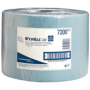 WypAll® 7338 L20 Blue Wipers 46cm x 24cm 116 Sheet Compact Roll