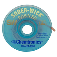 Solder-Wick Yellow Rosin Flux Desoldering Braid 1.5mm x 1.5Mt Reel