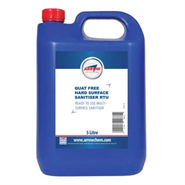 Arrow C827 Quat Free Hard Surface Sanitiser RTU 5Lt Bottle