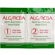 Alglas ALG/RCBA Antibacterial Sanitiser Wipe Sachet