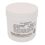 Qualitek Delta DSP 230 (SN62/PB36/AG2) Solder Paste 500gm Pot (Fridge Storage)