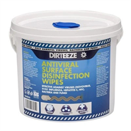 Dirteeze Antiviral Hand & Surface Wipes (Tub Of 200)