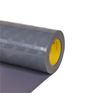 3M 8642 Grey Polyurethane Protective Tape 24in x 36Yd Roll (Skip Slit Liner)