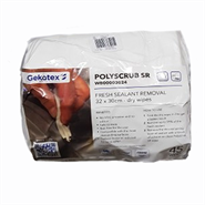 Gekatex POLYSCRUB SR Dry Sealant Removal Wipe 32cm x 30cm (Roll of 45 Wipes)
