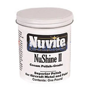 Nuvite Nushine II Grade A Metal Polish 1Lb Tub