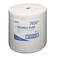 WypAll® 7454 L40 White Wiper 34cm x 31.5cm 950 Sheet Centrefeed Roll