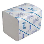 SCOTT® 8042 White Toilet Tissue 18.6cm x 10.8cm 250 Sheet Pack
