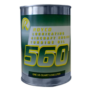 Royco 560 Synthetic Turbine Engine Oil 1USQ Can *MIL-PRF-23699G Type HTS