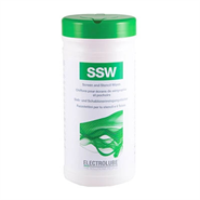 Electrolube SSW Screen And Stencil Wipes (Tub of 100 Wipes)