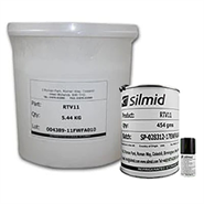 Momentive RTV11 & DBT Catalyst White Silicone Rubber Compound