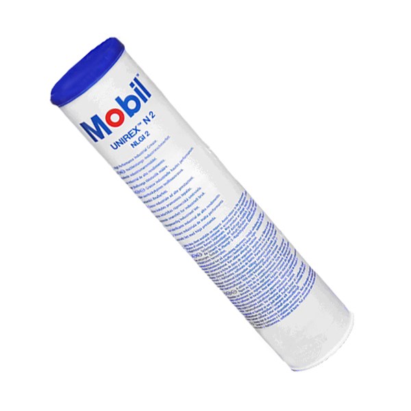 Mobil Unirex N 2 High Temperature Bearing Grease 400gm Cartridge Silmid