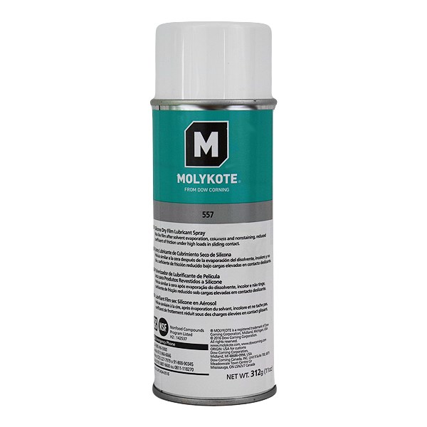 Molykote 557 Dry Film Lubricant 11oz In A 16oz Aerosol Silmid