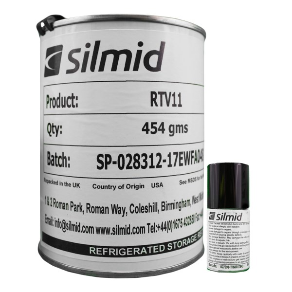 Momentive Rtv 11 White Silicone Rubber And Dbt Catalyst Silmid