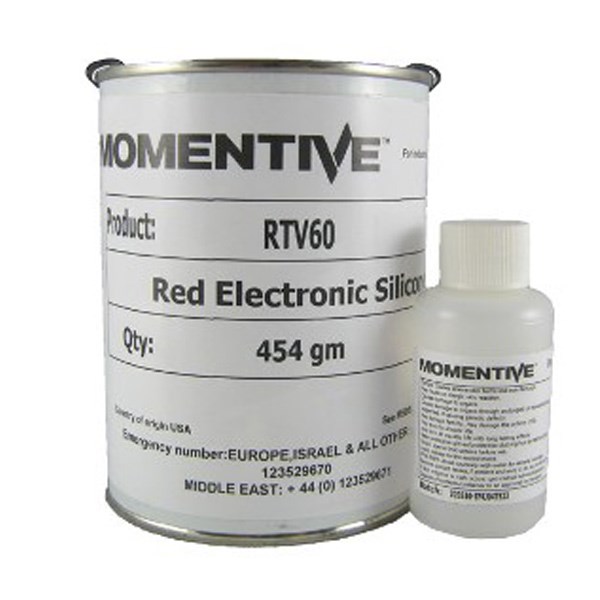 Momentive Rtv 60 Red Silicone Elastomer And Dbt Catalyst Freezer Storage 18 C Silmid
