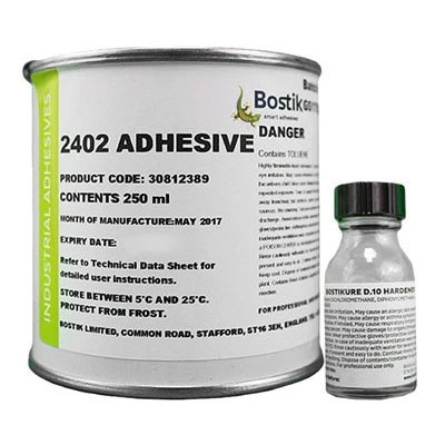 Bostik 2402 Cold Curing Adhesive System - Liter A+B Kit