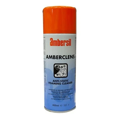 Amberclens anti-static foaming cleaner spray canister