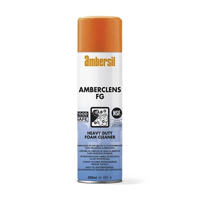 Amberclens FG food safe aerosol can packaging