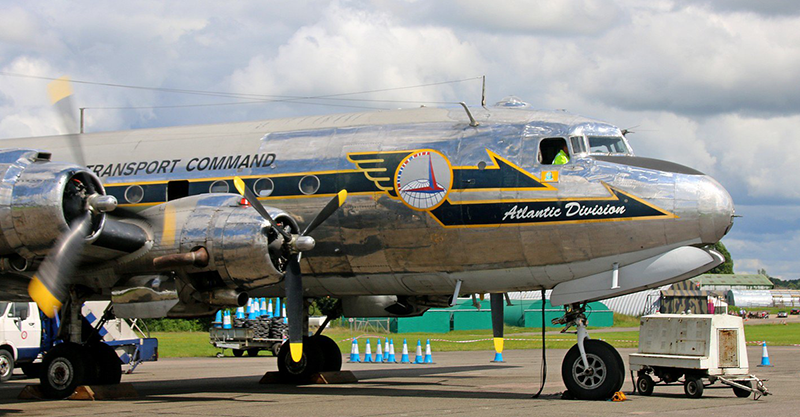aeroplane on runway