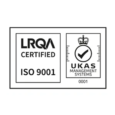 LRQA certified logo