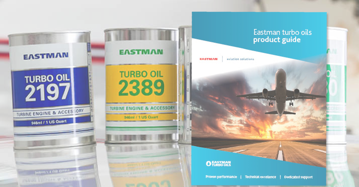 Eastman products in tins turbo oil 2197 & 2389