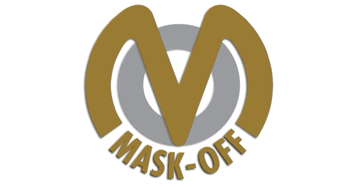 Mask off logo
