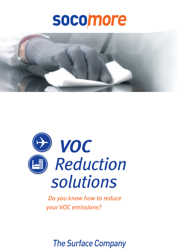 Socomore VOC reduction brochure cover