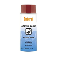 Ambersil Red Oxide Acrylic Paint Primer 400ml Aerosol