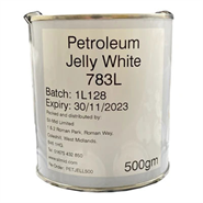 White Petroleum Jelly 500gm Can (783L)